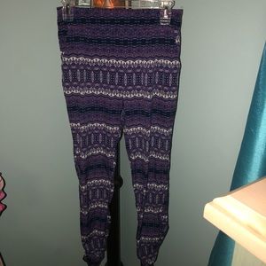 Tribal print trousers